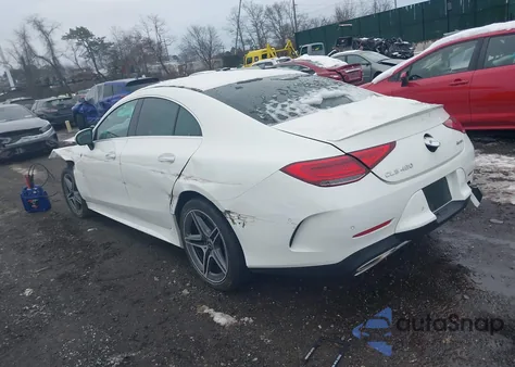 2019 Mercedes-Benz Cls 450 4Matic z USA, uszkodzony, nr VIN WDD2J5KB7KA040774